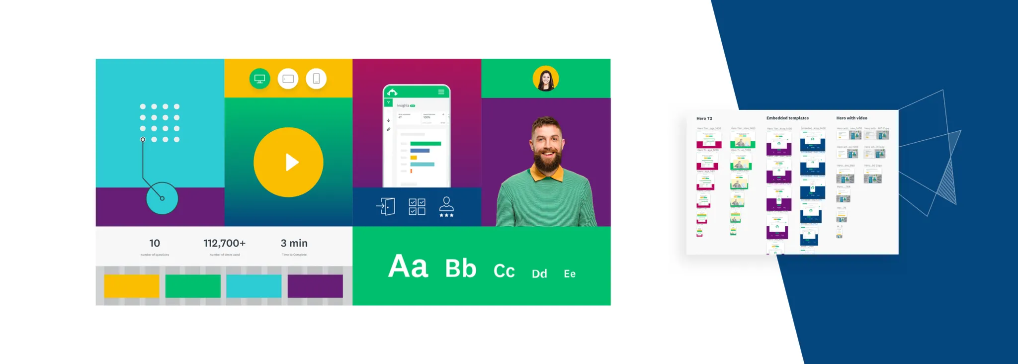 Marketing Design System의 컴포넌트와 웹 템플릿